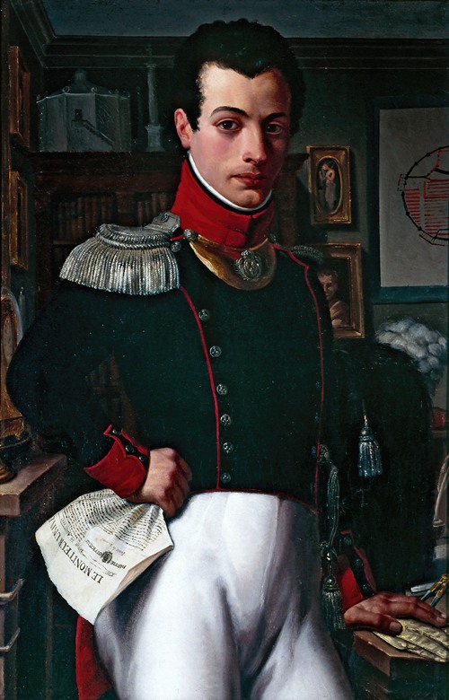 Portrait d’un architecte en costume d’officier de la garde nationale (1829)