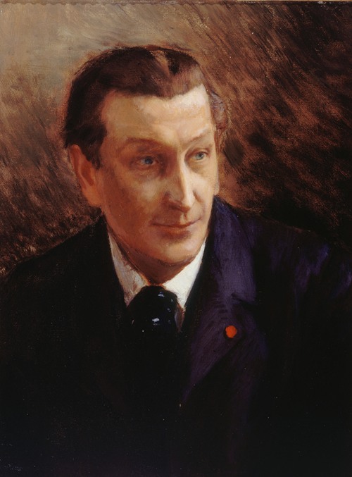 Portrait de François Coppée (1842-1908), auteur dramatique et poète