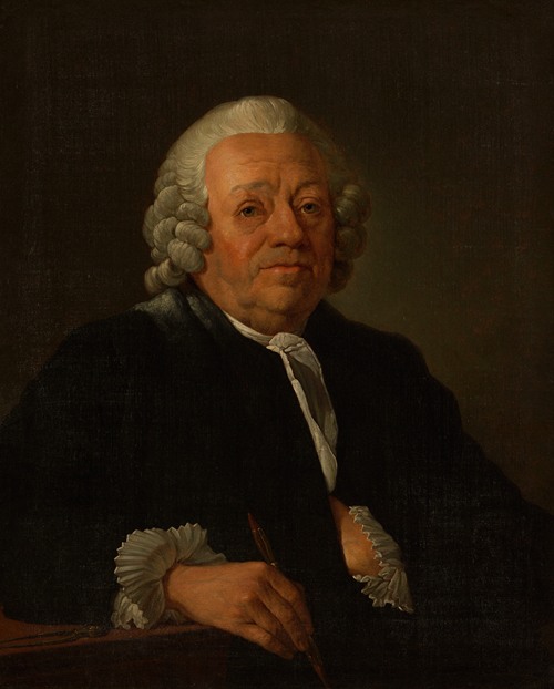 Portrait de Jean-Nicolas Servandoni (1695-1766), peintre et architecte