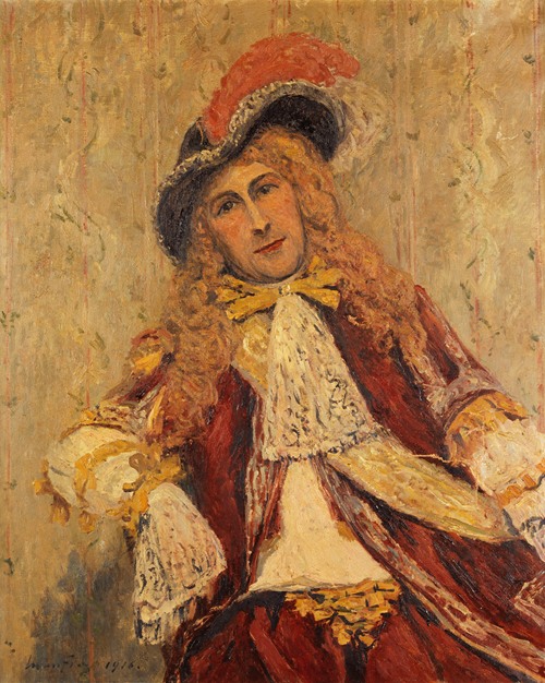 Émile Dehelly (1871-1969), sociétaire de la Comédie-Française, en costume de scène