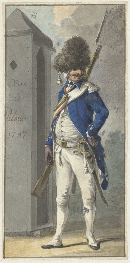 Uniform van het Rotterdamsch Genootschap van Wapenhandel de Palmboom