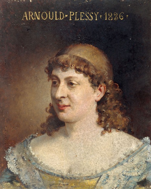 Portrait de Jeanne-Sylvanie Arnould-Plessy (1819-1897), sociétaire de la Comédie-Français