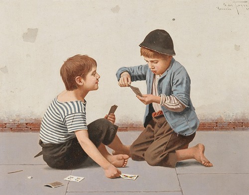 Two Card Players (1902)