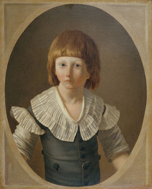 Portrait de Louis XVII (1785-1795), à la prison du Temple