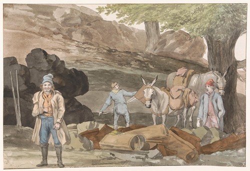 Oponthoud bij de Grotte delle Capre aan de grens bij Nemorosa en Fredda