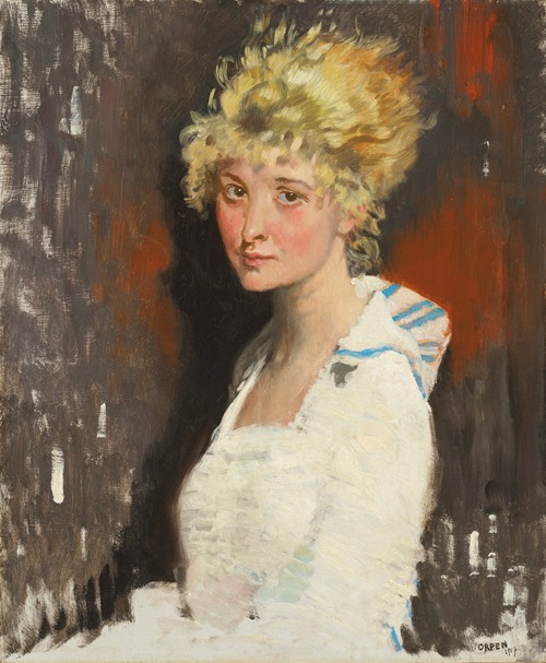 The Artist’s Model, Yvonne (1917)