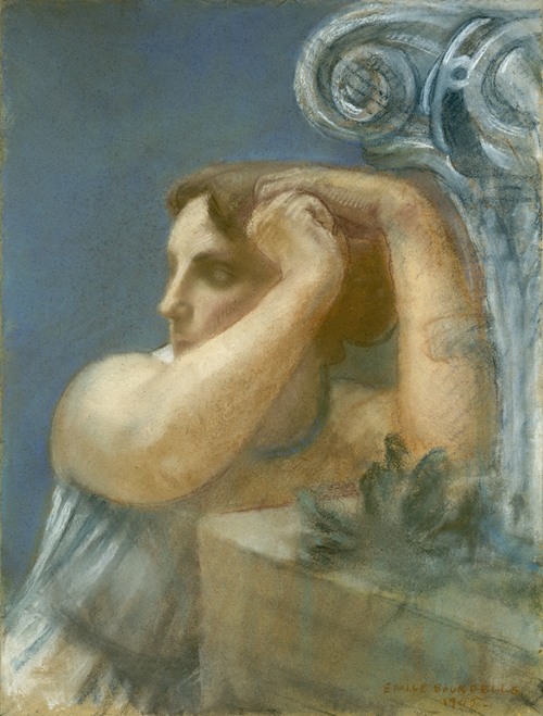 Tête de femme au chapiteau (1905)