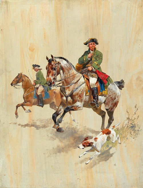 Aufbruch zur Jagd