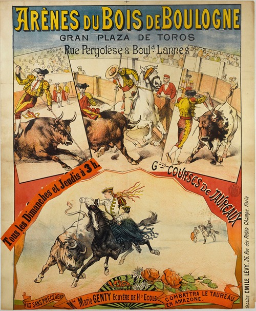 Arenes Du Bois De Boulogne Gran Plaza De Toros