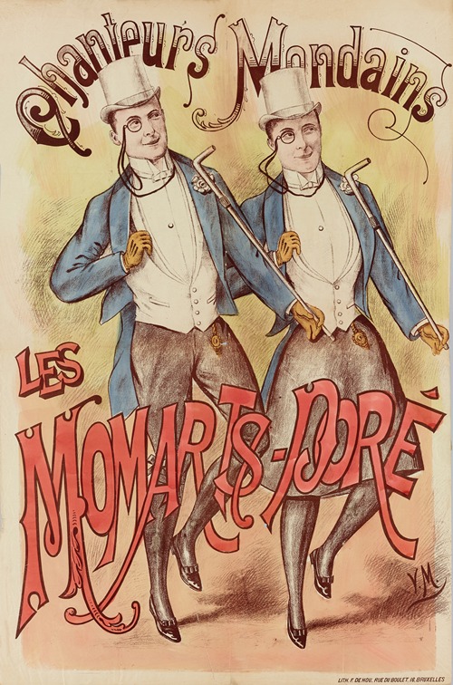 Chanteurs Mondains LES MOMARTS-DORE