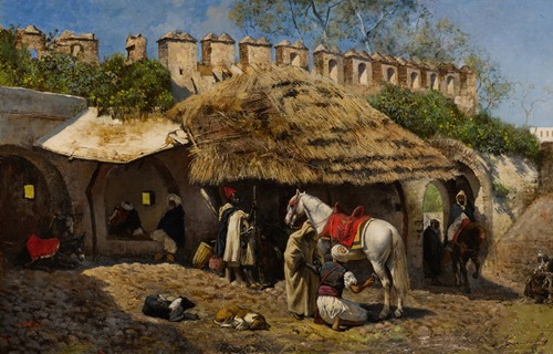 Blacksmith’s Shop at Tangiers (1876)