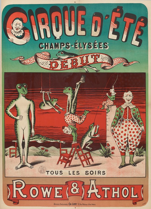 Cirque D’ete Champs-Elysees Debuttous Les Soirs Rowe & Athol