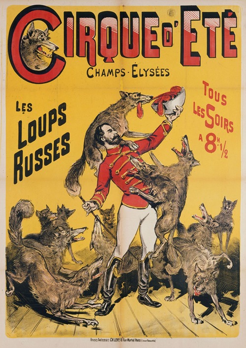 Cirque D’ete Champs-Elysees Les Loups Russes Tous Les Soirs