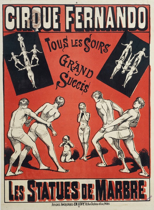 Cirque Fernando Tous Les Soirs Grand Succes Les Statues De Marbre
