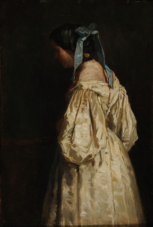 Femme en blanc (1865)