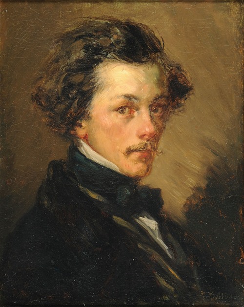 Portrait d’homme anonyme (ca 1845)