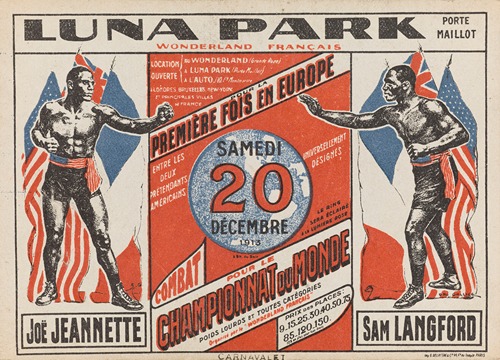 Luna Park, porte Maillot Championnat du monde de boxe
