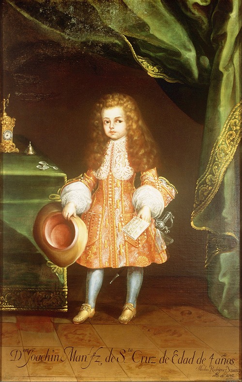 Portrait of the Child, Joaquín Manuel Fernández de Santa Cruz