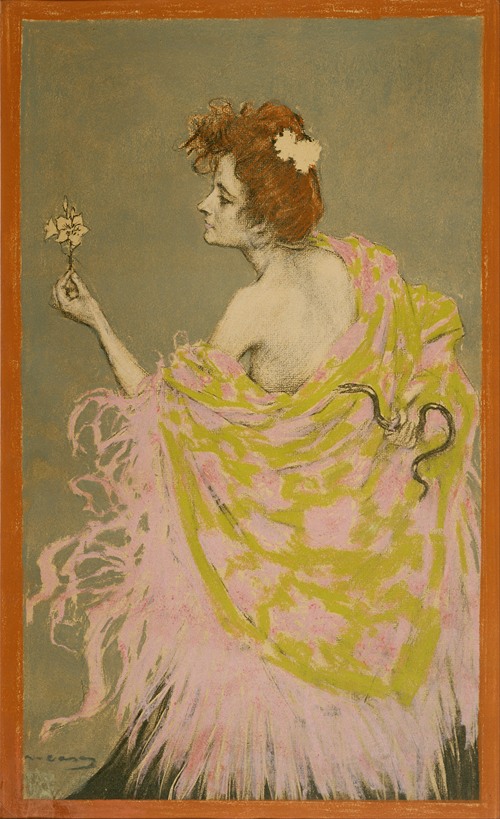 Original design for the poster ‘Sífilis’ (1900)
