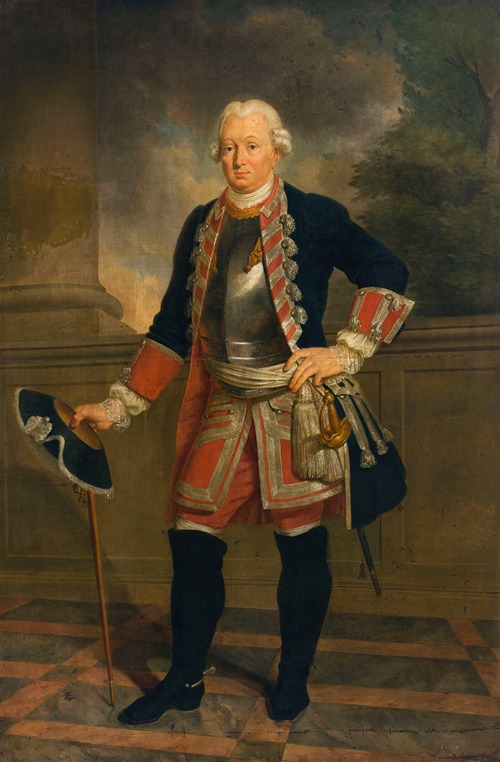 Portrait of Michał Krasiński (1712–1784), marshal general of Bar Confederation