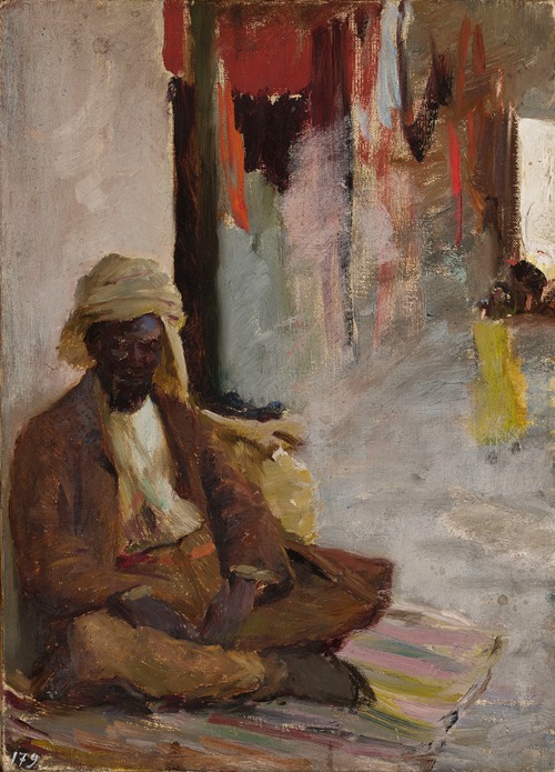 Young Tartar in Bakhchisaray. From the journey to Crimea