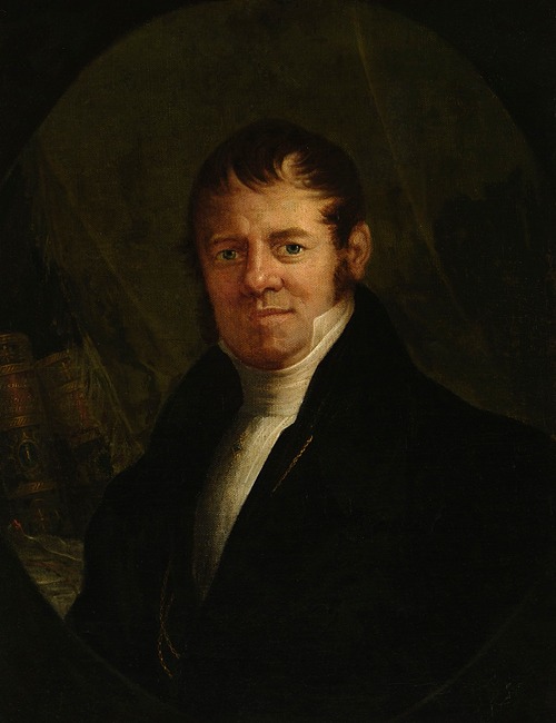 Portrait of Mikołaj Tyrchowski, professor at St. Anne’s Secondary School