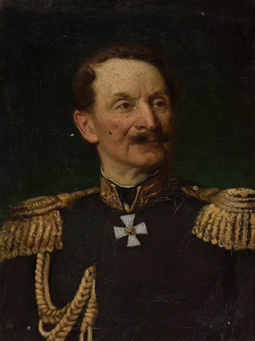 Portrait of count Friedrich Berg (1790-1874), Russian general, viceroy of the Kingdom of Poland (between 1863 and 1874)