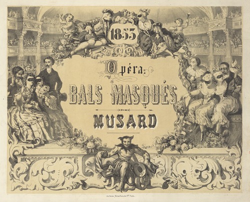1853. Opéra. Bals masqués. Musard