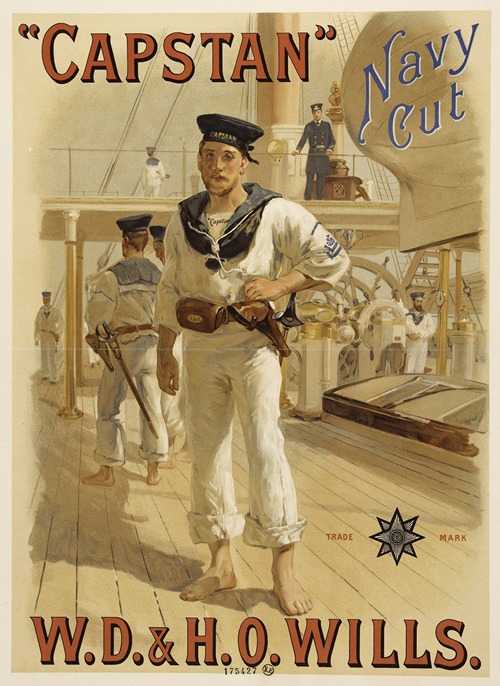 Capstan Navy cut. Trade mark. W.D. & H.O. Wills