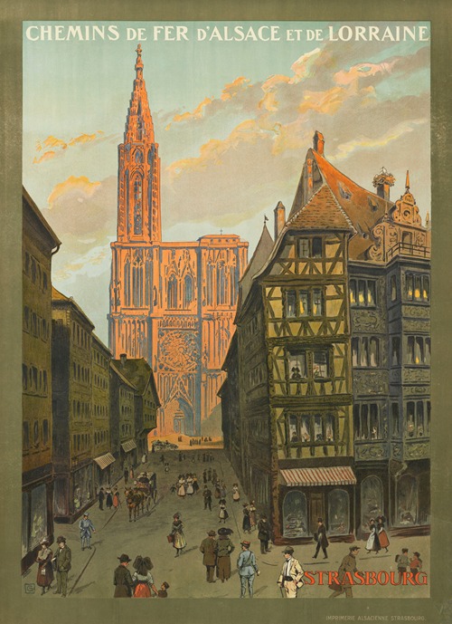 Chemins de fer d’Alsace et de Lorraine, Strasbourg