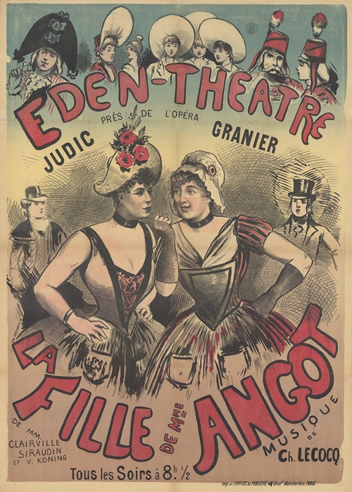 Eden-Théâtre, près de l’Opéra… La fille de Mme Angot de MM