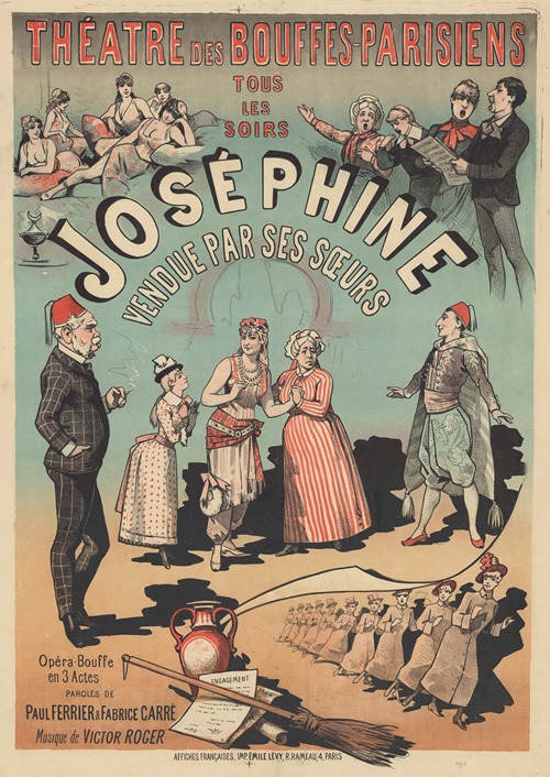 Joséphine vendue par ses soeurs. Opéra-bouffe en 3 actes
