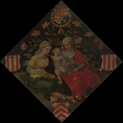 Blazon of the Lier Chamber of Rethoric ‘Het jenetten bloemken’