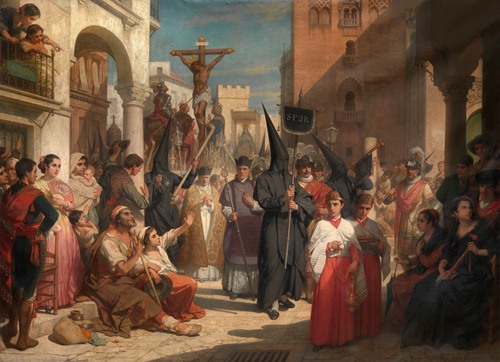 Good Friday Procession in Seville (1885)