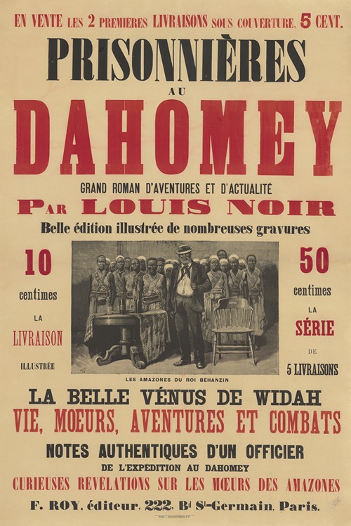 Prisonnières au Dahomey