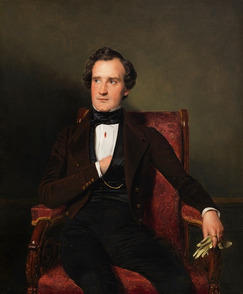 Carl Wilhelm Lucas (1803-1857), Hofschauspieler am k.u.k. Burgtheater