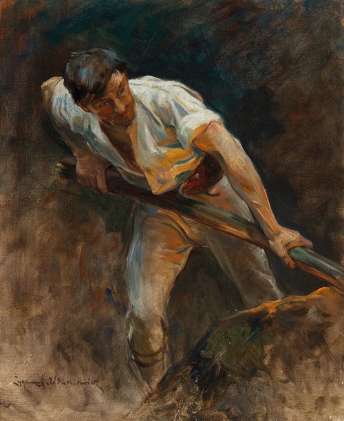study for ‘Der Schatz wird gehoben’