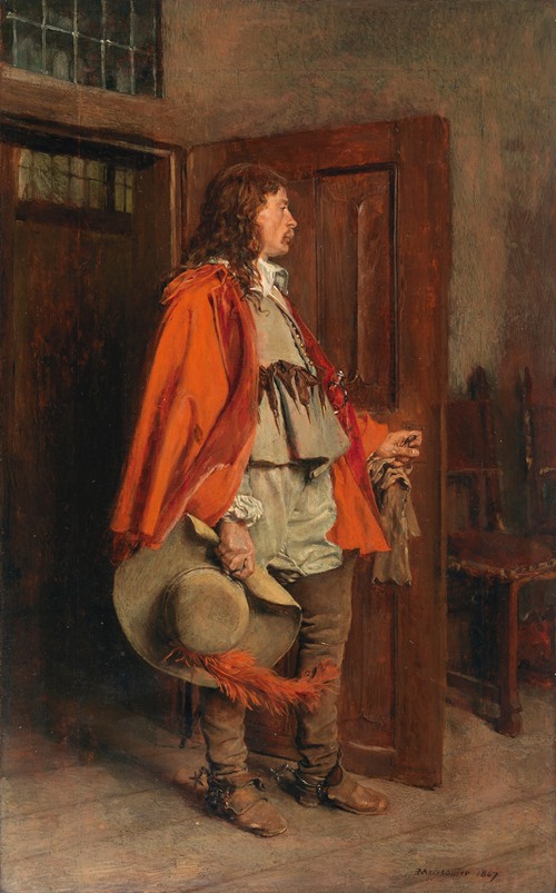 A Cavalier Time Of Louis Xiii, 1861 by Print Collector