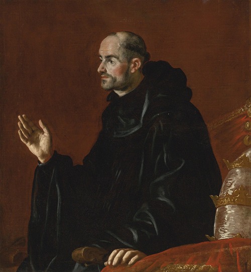 Portrait of a benedictine monk