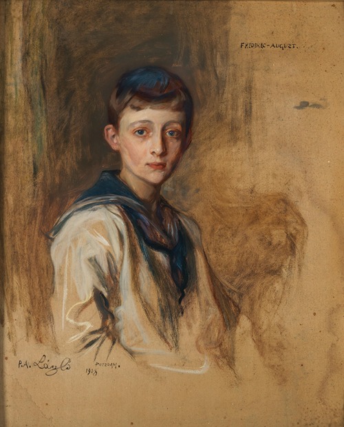 Portrait of Frederik-August Graf zu Rantzau (1895-1945) as a Child in a Sailor’s Suit