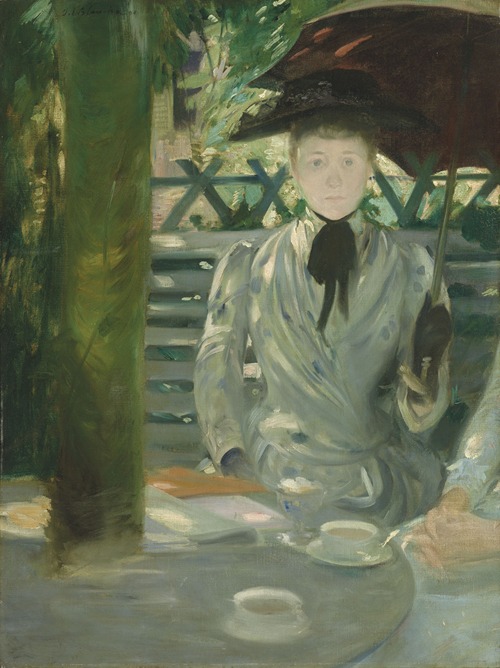 Portrait of a lady, traditionally identified as Ellen Millicent Cobden (Mrs Walter Sickert)