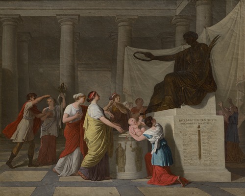 Le Dévouement des Citoyennes de Paris (The Dedication of the Citizens of Paris)