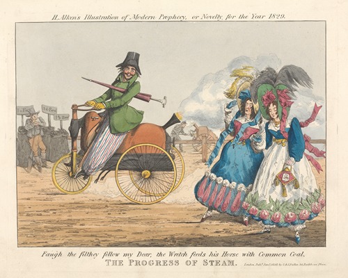 H. Alken’s Illustration of Modern Prophecy, or Novelty for the Year 1829