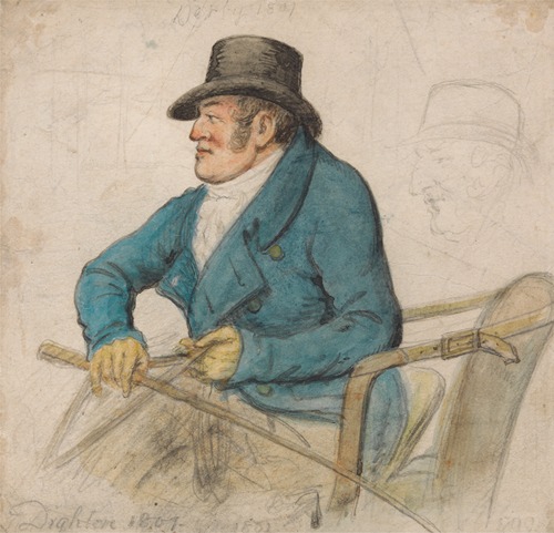 William Molyneaux, second Earl of Sefton: on a Box Seat, Holding Reins and Whip