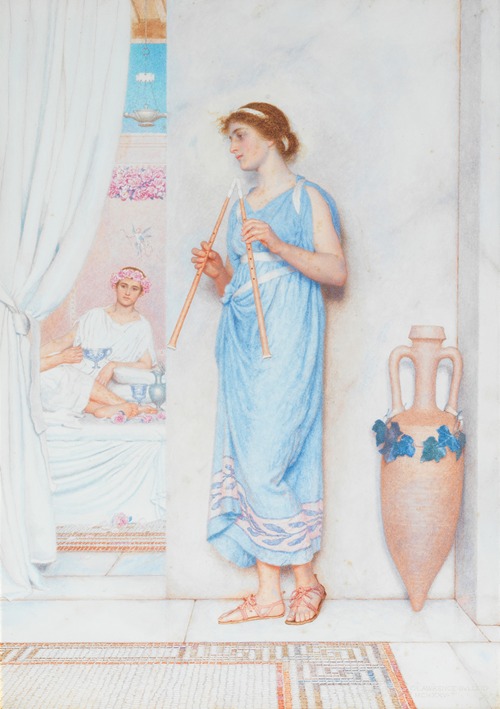 The flute player