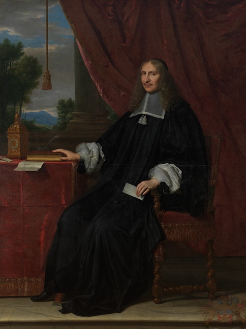 Portrait of Mr. Le Camus in official dress