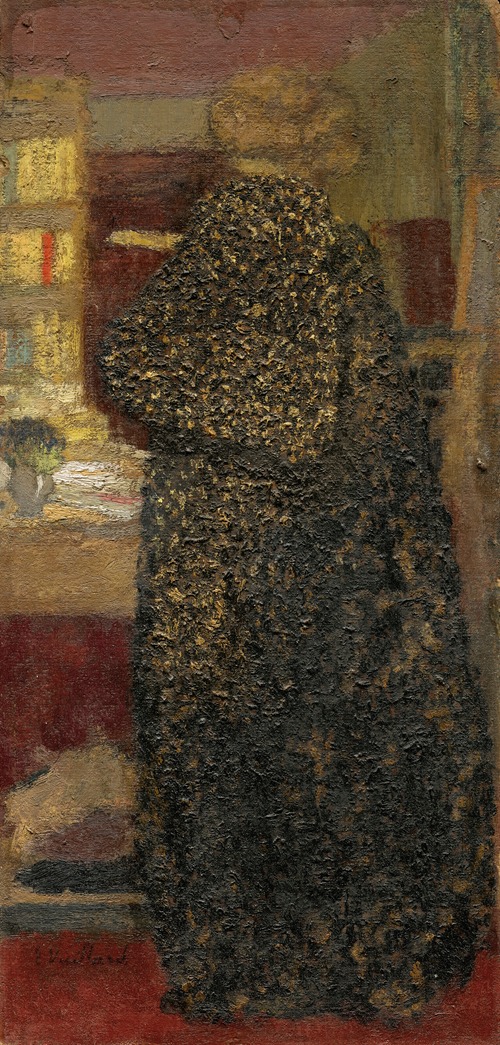 Yvonne Printemps In L'illusionniste oil painting reproduction by  Jean-Edouard Vuillard 