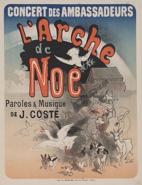 Concert des Ambassadeurs L’Arche de Noé paroles et musique de J. Costé