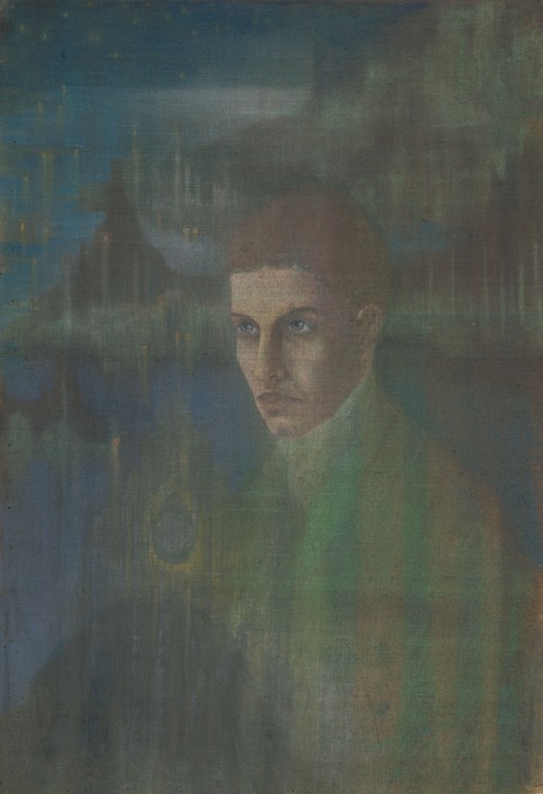 Henri van Booven als jonge priester (Van Booven’s Priesterbeeld)