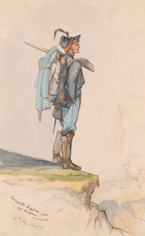 Colonel Lovell H. Rousseau, Fifth Kentucky Volunteers, Louisville Legion, Tennessee, 1862